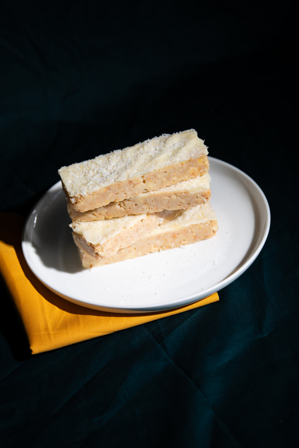 Lemon Coconut Slice